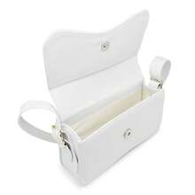 Women's Baguette Shoulder Bag - 白色 - 查看 6