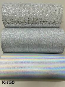 Canvas Kit With 3 Colors - 15 X 24 Cm Each Color (Approximately) - Kit Ref 50 - View 2