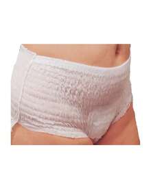 CALZON ADULTO AMERICANO PAQUETE 100 PIEZAS TALLA MEDIANO - Blanco - Ver 4