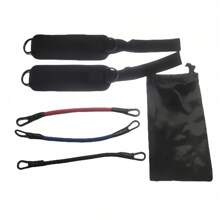 1set/5pcs Tension Arch Resistance Bands Ankle Training Fitness Equipment Set, Leg/Butt/Hip Glute Exercise Bands For Shaping And Slimming (Larger Size Available, Refer To Image 6)