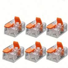10pcs Universal Compact Wire Connectors, Splice Electrical Wire Terminals, Household Connector