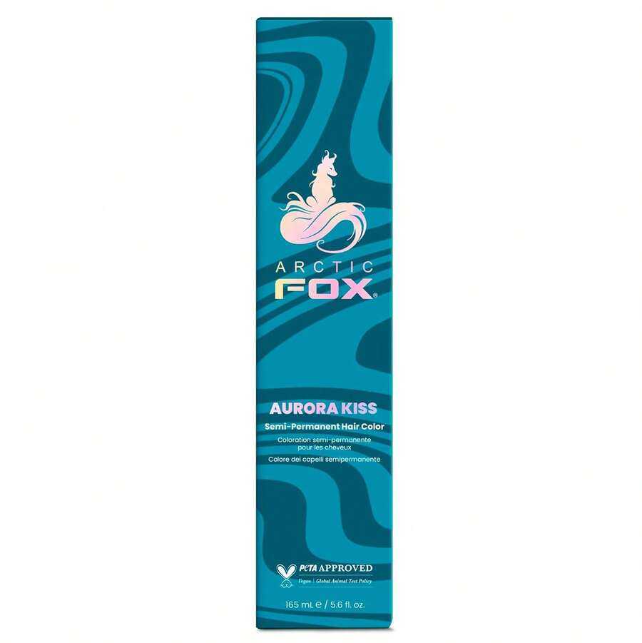ARCTIC FOX Vegan And Cruelty-Free Semi-Permanent Hair Color Dye (8 Fl Oz, FROSE) - AURORA KISS - View 1