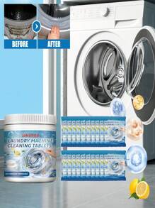 100g Washing Machine Cleaning Tablets, Washing Machine Cleaner Effervescent Tablets For Cleaning, Disinfecting, And Decontaminating Washing Machines, Random Assortment Of New & Old Versions
