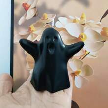 1 Stück, 17 Formen Halloween Geist duftende Kerze, Heimdekoration, Feiertagsgeschenk, Badezimmer Duft