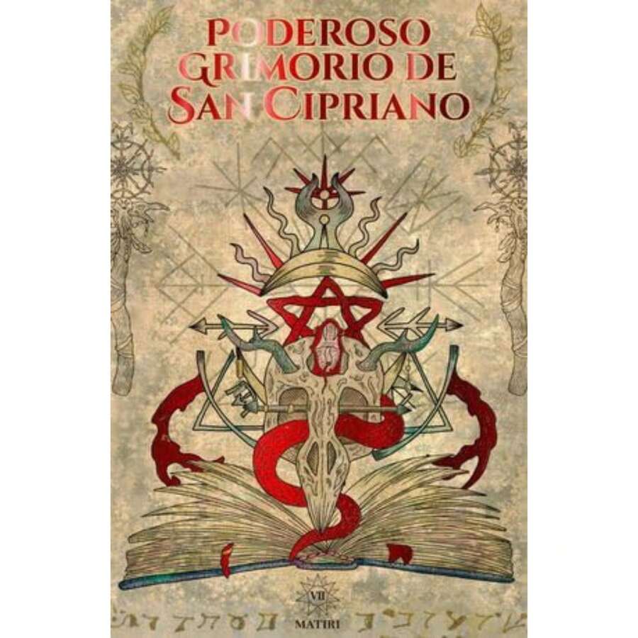 Libro Poderoso Grimorio De San Cipriano, Editorial Matiri, El Poderoso Grimorio Fue Escrito Por El Monje Jonás Sufurino En Un Alejado Monasterio, Donde Puso a Prueba Cada Uno De Los Hechizos Que Recogió. - Libro único - Ver 1