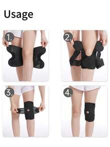 Upgraded Japanese Protective Bandage - Enhanced Compression Knee Brace, 4th Generation Knee Support, Featuring Stability, Breathability And Adjustability, Suitable For Most Sports, Also An Ideal Gift For Holidays Or Birthdays. Be Sure To Bend Your Legs When Wearing.