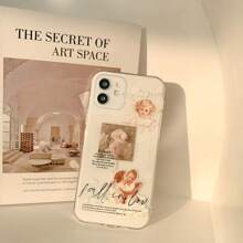 Religious Vintage Rose Angel Case For IPhone 15 IPhone 16 IPhone 16 Pro Max