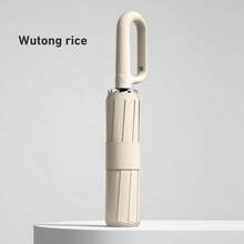 男女通用自动折叠伞，24根加固伞骨，可折叠便携，防紫外线，适合晴天和雨天夏季降温、海滩、旅行、春夏之选、伴娘礼物、房间、卧室装饰、海滩、旅行、男士、女士、度假、可爱小物、户外、花园、旅行必备、便携必备品 - 彩色 - 查看 30