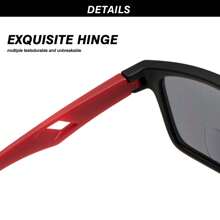 1 modischer graublau getönter Lesebrille im Sportstil, mattierte hochauflösende Linsen, essentiell für Reisen und Vergrößerung