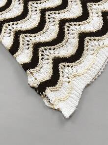 Đầm ngắn mùa hè dành cho nữ, kiểu bohemian ombre, khoét lỗ, gợi cảm, xuyên thấu, thích hợp cho kỳ nghỉ biển. - Nhiều màu - Xem 8