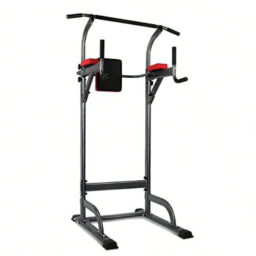 Weight Bench Adjustable Chip Pull Up Bar Rack Dip Bars Gym Lifting FID Benches Press Weights Exercise Fitness Equipment Home Workout Multi Station Tower 4 In 1 Power Racks 200kg Capacity - 奇努普塔 - 查看 1