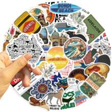 SCXXBSW SCXXBSW 50pcs Australian Stickers Creative Graffiti Stickers Office Supplies Mobile Phone Computer Stickers Highly Attractive Waterproof Cool Stickers Interesting Classic Gift Decoration Value Pack Cute Cartoon Stickers Cool Anime Stickers Handbook DIY Decoration Stickers Waterproof Mobile Phone Case Decoration Stickers