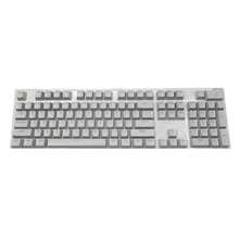 104pcs ABS Universal Mechanical Keyboard Keycaps DIY Ergonomic Blank Keycaps For Cherry MX Keyboard Replacement Backlit Key Cap - Grey - View 10