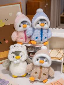 Cute Penguin Plush Toy Soft Plush Stuffed Penguin Doll Kawaii Plush Toy Birthday Gift For Kids Christmas Gift New Year Gift