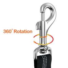 1pc Explosion-Proof Car Safety Dog Leash, Multi-Functional Dog Traction Rope, Automotive Safety Belt, Double-Sided Reflective, Retractable & Adjustable For Large Dogs