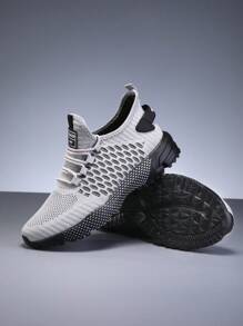 Spring/Autumn Men Sports Shoes Lace-Up Breathable Mesh Sneakers