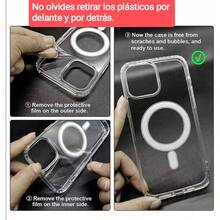 Mida Style Heavy Duty Clear  Case With Magnetic Technology - Clear - View 3