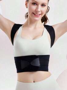 ComfortFit Posture Corrector For Men & Women - Adjustable, Breathable Orthopedic Brace - Seamless Upper Back, Spine, Neck & Shoulder Support - Ideal For Daily Wear, Clavicle Stabilization - Promotes Healthy Posture, Prevents Slouching Exercise Waist Belt Suitable For Workout Home Sports And Walk