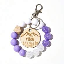 Pulsera personalizada con nombre | Grabado en inglés personalizado | Regalo creativo para parejas, mejores amigos, cumpleaños, aniversario | Accesorio de moda de estilo veraniego Ins | Regalo para mamá, novia, mejor amiga | Compra uno y llévate otro gratis (incluye una pulsera a juego de tono dorado) | Hecho de piedra de ojo de tigre, hipoalergénico