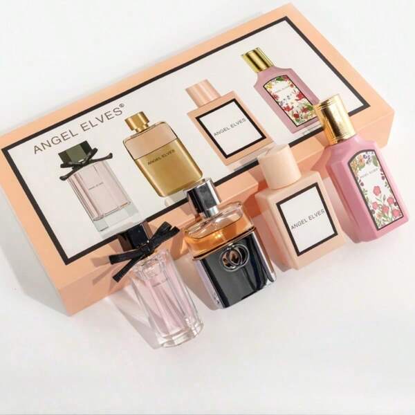 Women's Perfume Gift Box Set 4 In 1, 30ml*4. A Fragrance Set With A Long-Lasting Fragrance At An Affordable Price. A Perfect Birthday Gift For Mothers, Girlfriends, And Besties