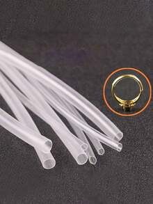 Invisible Ring Sizer Adjuster, Suitable For Loose Rings, Fits All Finger Sizes, Multiple Finger Sizes Available, Comfortable And Protective Ring Adjuster, Transparent Silicone Ring Adjuster, Jewelry Making Protective Core Rod, Separator, Adjuster, Inserter - Multicolor - View 2