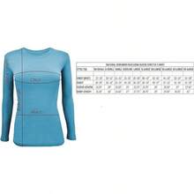 Women's Under Scrub Tee Crew Neck Long Sleeve-Shirt - 真獵人綠 - 查看 7
