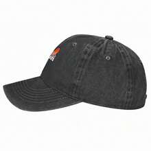 Printed MOM Leopard Basketball Women Sports Ball Denim Baseball Cap - Adjustable Washed Cotton Dad Hat - Breathable, Lightweight & Durable - Unisex Outdoor Sports & Casual Wear - A - 查看 4