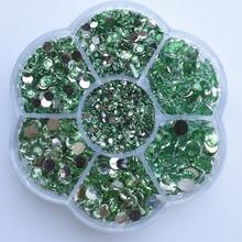 5000顆/盒 2mm 3mm 4mm 5mm 6mm 樹脂圓形平底水鑽 多色水晶寶石 非熱黏 DMC 珠飾玻璃石 3D 圖案設計配件 亮粉美甲貼紙裝飾 適用於衣服、包包、鞋子、杯子、手機殼、手工 DIY 裝飾 美甲用品 美甲珠飾 美甲寶石 美甲飾品 - 彩色 - 查看 36