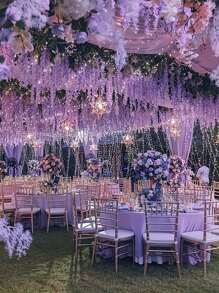 2 Stück künstliche Wisteria Hängeblume, künstliche Wisteria Rebe, Seide Wisteria Blumen Girlande für Hochzeit, Party, Garten, Heim-Dekoration, Außenbereich, Innenhof, Korridor, Balkon, Schlafzimmer, Wohnzimmer, Wanddekoration, Sommer-Dekoration, Geburtstagsgeschenk, Abschluss-Dekoration
