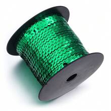 100 Yards/Roll 6mm Colorful Laser Shiny Sequin Ribbon, Gift Wrapping, Flowers, Party Decoration, Wedding, Holiday, Nail Art, Clothing Sequin Decoration