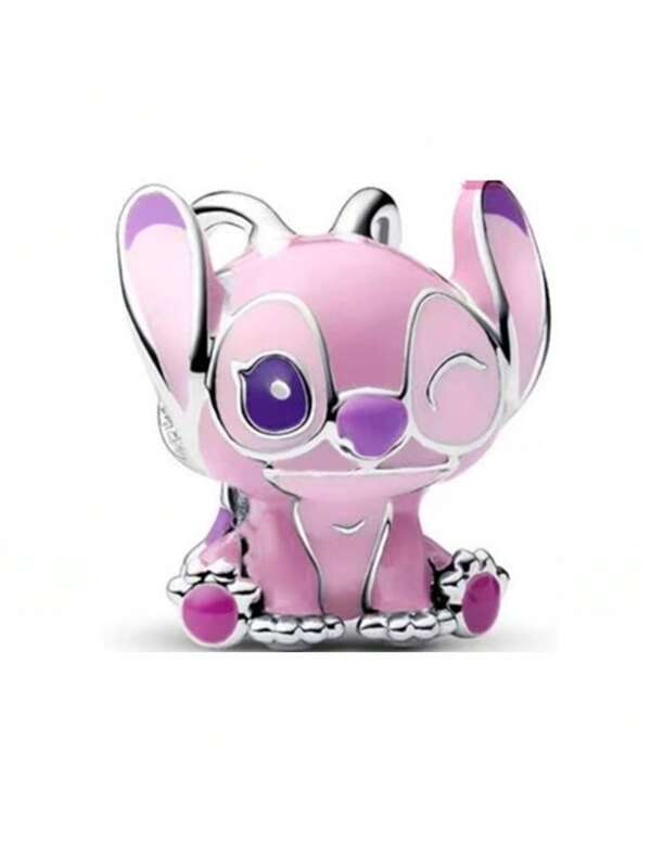 Disney Encanto de hada de flor de Mickey de plata de ley 925 de Disney para pulsera de plata de ley 925, joyería DIY de regalo