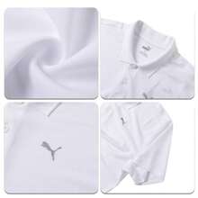 Men's PERFORMANCE POLO Short Sleeve T-Shirt, Casual Commute Outdoor Sports Loose Top - White - View 6