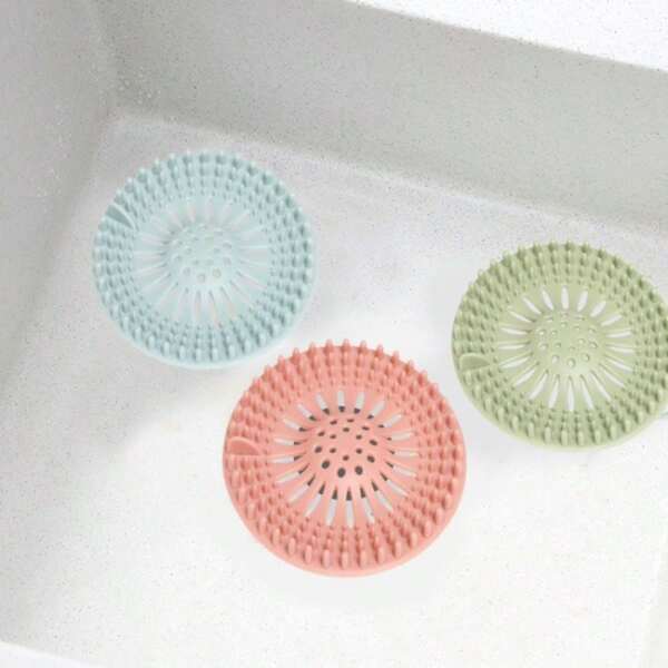 Kitchen Sink Sewer Filter Bathroom Floor Drain Bathroom Sink Anti-Clogging Hair Filter