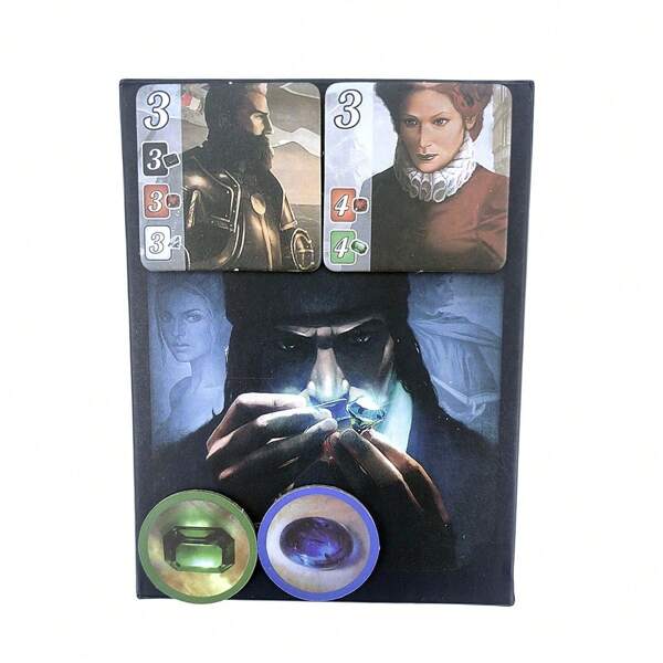 Brilliant Gem Board Game, Players Play As Gem Merchants, Obtain Resources And Development Cards, Strategy Tabletop Games, Are Popular Among Board Game Enthusiasts, With Manuals And Character Cards
