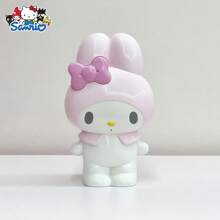 Sanrio Sanrio Kitty Cat Cartoon Desktop Pen Holder, Cute Melody Desktop Decor, Gift For Friends, School Supplies, Back To School