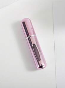 1 pieza Atomizador de perfume portátil y recargable, sin necesidad de embudo o cuentagotas. A prueba de fugas, sin atascos y sin olor. Adecuado para almacenar perfume, tónico, desmaquillante, etc. Diseño compacto perfecto para mujeres con vida activa