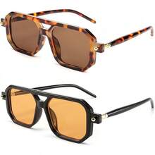 2 Paquete Leopardo/Té + Negro/Naranja