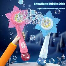 2025-1pc Sunflower Bubble Machine, Children's Fully Automatic Handheld Charging Bubble Gun, Toy Bubble Stick , School Gifts, Gifts - Multicolor - View 2