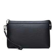 Men's Leather Clutch Bag, Large Capacity Wallet, Phone Pocket, Purse, Multifunctional Wallet, Brand New