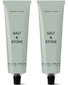 Salt &Amp; Stone Body Lotion For Women &Amp; Men | Hydrates, Nourishes &Amp; Softens Skin | Restores Dry Skin | Fast-Absorbing | Cruelty-Free &Amp; Vegan (100 Ml) (Bergamot &Amp; Hinoki)
