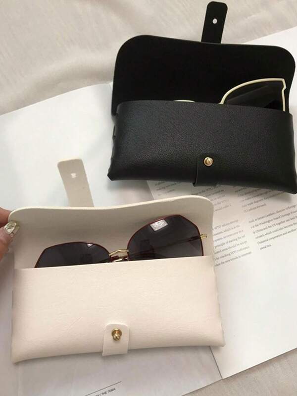 Glasses Case Women Leather Soft Glasses Bag Fashion Portable Sunglasses Box Bag Accessories Eyeglasses Case Sunglasses Box