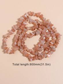 5-8mm Natural Gravel Stone Asymmetrical Stone Rose Quartz Opal Amethysts Garnet Bead For Jewelry Making DIY Charm Bracelet Necklace Accessories