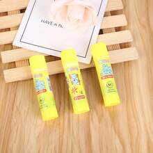 5 支 9g 高粘度固体胶棒 | 学生 DIY 工艺必备 | 适用于剪贴簿、卡片制作、办公文件 | 速干粘合剂 | 紧凑的 9g 设计，便携方便随时使用 | 强力粘合，快速固定，| 速干配方，省时，快速工艺和工作完成 | 适用于剪贴簿、DIY、卡片制作、办公文件粘合 | 高粘度，确保稳定可靠的粘合，操作简便（随机发送颜色），学校用品，返校 - 彩色 - 查看 3