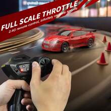 WLtoys Giocattolo da esterni, auto da drift radiocomandato 1:64 KF20, auto da corsa ad alta velocità con quattro ruote, auto radiocomandata in miniatura da scrivania 2.4G, auto da competizione RC elettrica in scala reale, giocattoli per auto RC per ragazzi e bambini, regali