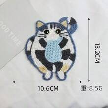 Posavasos, posavasos tejidos con diseño minimalista de gato, posavasos resistentes al calor y con aislamiento grueso para la mesa de la cocina, set de posavasos de gato lindo para decoración del hogar y protección de superficies, aptos para todo tipo de tazas