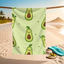 1pc Microfiber Beach Towel - Quick Dry, Absorbent, Suitable For Adults, Travel, Summer, Sports, Swimming, Pool, Yoga, Camping, Printed Pattern, Beach Essentials, Beach Accessories, Pool Float - Multicolor - View 15