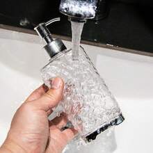 1 件豪华泡沫洗手液分配器 - 可再填充浴室沐浴露瓶，带按压泵，适合返校使用 - 彩色 - 查看 5