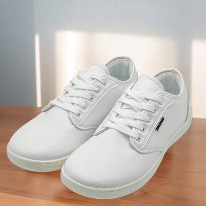 Wide Barefoot Shoes For Women Men PU Leather Fashion Trainers Walking Shoes Lightweight Minimalist Fitness Sneakers With Zero Drop Sole