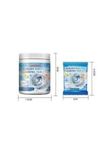 100g Washing Machine Cleaning Tablets, Washing Machine Cleaner Effervescent Tablets For Cleaning, Disinfecting, And Decontaminating Washing Machines, Random Assortment Of New & Old Versions