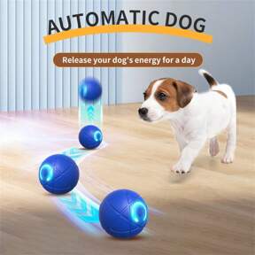 Palla di gravità intelligente per stuzzicare il cane, giocattoli elettrici per animali domestici, strumento di rilassamento, palla di trazione per animali domestici